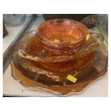Marigold Carnival Glassware