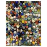 Agate Swirl and Glass Marbles