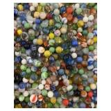 Agate Swirl and Glass Marbles
