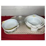 Pyrex Nesting and Serving Bowls