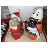 (2) Ceramic Cookie Jars