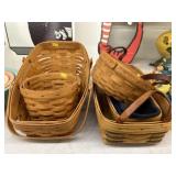 (5) Longaberger Baskets