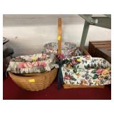 (4) Longaberger Baskets