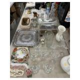 Stemware, Candlesticks, Sm. Kitchen Appliances