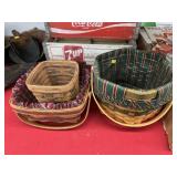 (3) Longaberger Baskets