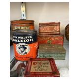 Vintage Tobacco Tins