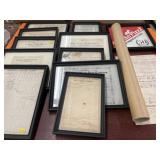 Framed Billheads