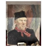 Unsigned Oil On Canvas