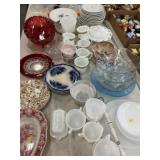 Chinaware, Serving Dishes, Milk Glass