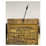 Wooden Advertising Carry Box