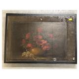 19th Century Oil Painting on Wood Panel