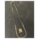 14K 16" Necklace with Pendant