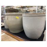 F.H. Cowden and Stoneware Storage Crocks