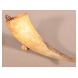 PA Carved-Top Horn Whetstone Holder
