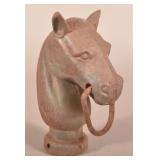 Cast Iron Horse Hitching Post Top