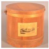 Very Large Vintage Wood Firkin