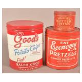 3 Pennsylvania Vintage Advertising Tins