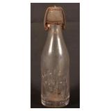 J.C. Leber Hutch Soda Bottle Ephrata, PA