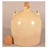 Stoneware Ink Well & Cider Jug
