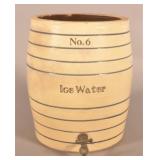 Antique Fulper Pottery, NJ Stoneware Water Cooler