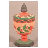 Signed & Dated Lehnware-Type Saffron Cup