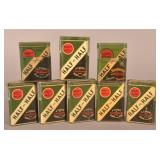 Group of 8 Half & Half Smoking Tobacco Pocket Tins