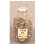 Large Pickle Jar Filled w/ Antique Cookie Cutters