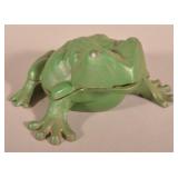 Large Cast Iron Frog Doorstop