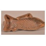 Primitive Cast Iron Fish Mold