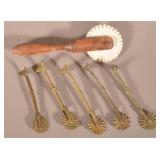 Collection Early Pie Crimpers