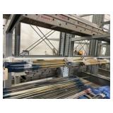 Scaffolding Safety Rail w/ Post