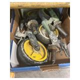 (4) 8 Inch Scaffolding Wheels