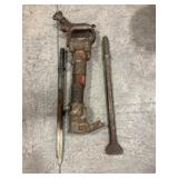 Pneumatic Jack Hammer with 2 Bits