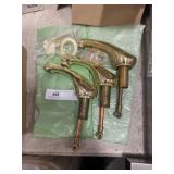 (3) Brass Faucet Heads