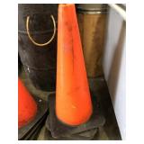 (4) Traffic Cones