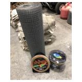 String Trimmer Line with Poultry Netting