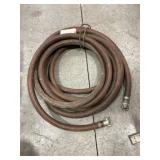 50 Ft. 1" Air Hose with 2-Lug Chicago Fittings