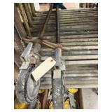 (2) 36" Adjustable Scaffolding Legs with 8" Wheels