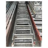 (2) Werner D1516 Aluminum Extension Ladders