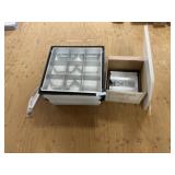 (2) 24" x 24" Assorted Light Fixture Parts