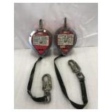 (2) Retractable Safety Tethers