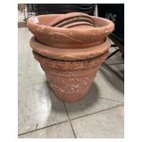 (2) 20" Resin Planters