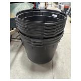(8) 24" Poly Planters