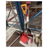 Assortment of Snow & Scoop Shovels