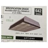 (2) 24" x 24" T8 U-Tube Light Fixtures