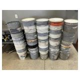 Large Grouping of 5gal Buckets w/ Lids