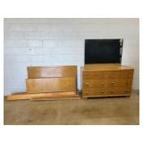United 2 PC. Mid Century Bedroom Suite