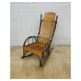 Adirondack Style Rocking Chair