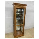Oak Curio Cabinet