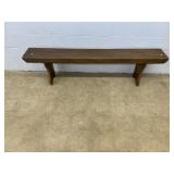 Vtg. Mortise Leg Bench